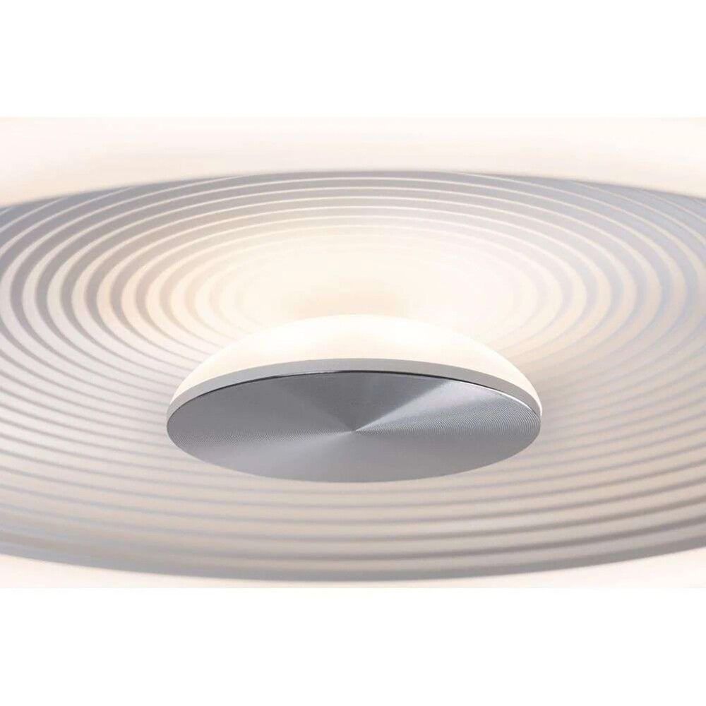 Plafoon Paulmann Volea Ø 32 cm Valge/Hõbedane