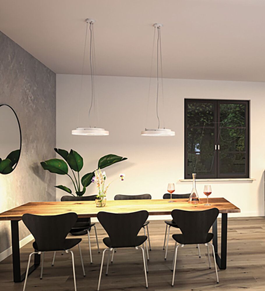 Riputuskomplekt  Paulmann  Volea valge 70-150 cm Valge