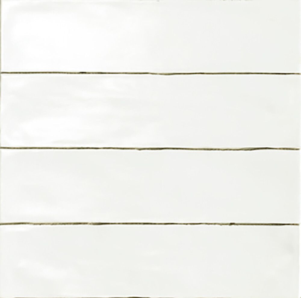 Seinaplaat Bayker Chelsea 7,5 x 30 cm valge