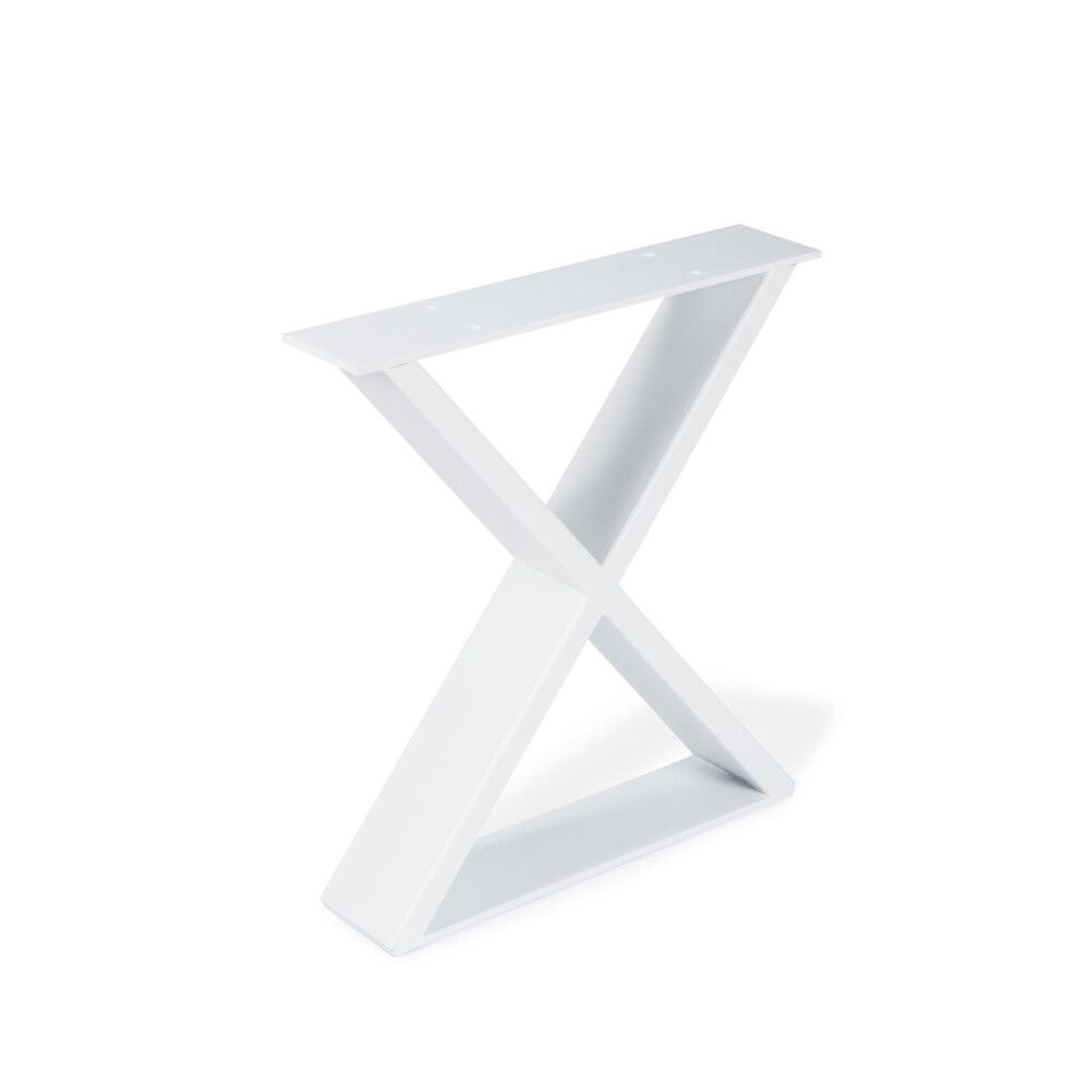 Lauajalg REI X-kujuline 40 cm valge teras