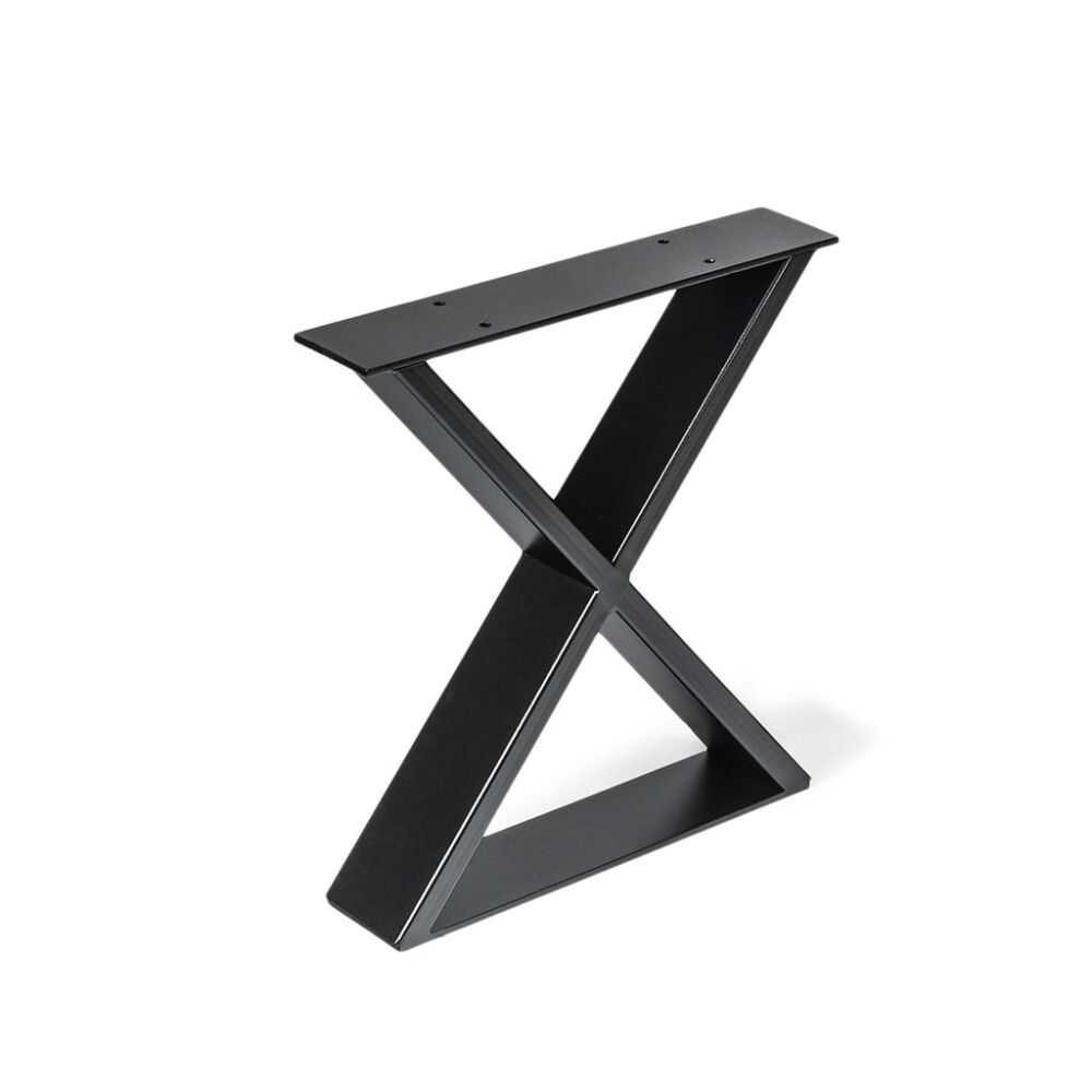 Lauajalg REI X-kujuline 40 cm must teras