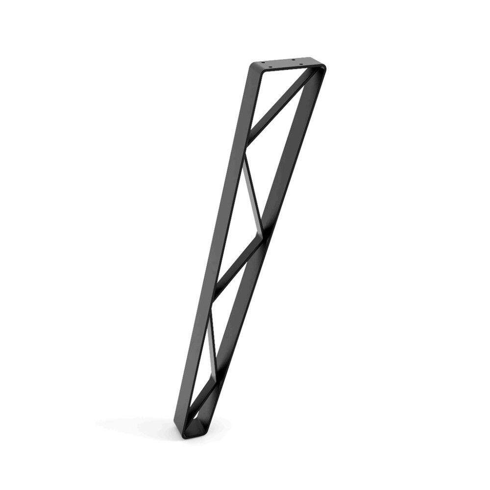 Mööblijalg REI 710 mm must teras