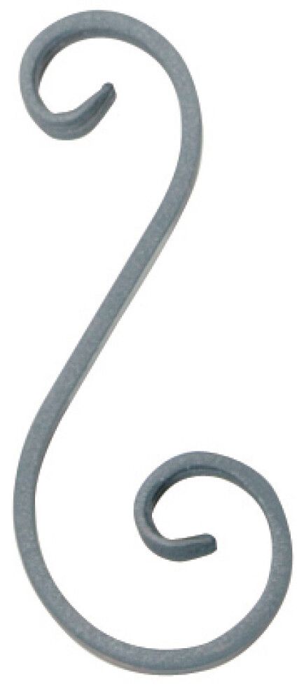 S-kaar Deutsche Metall 75 x 190 mm