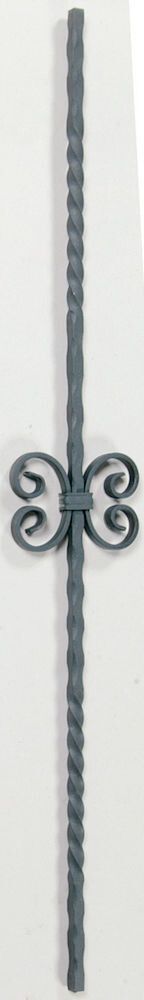 Latt Deutsche Metall C-kaarega 1000 x 12 x 12 mm