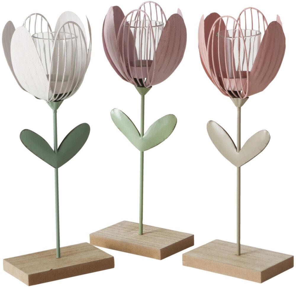 Teeküünlaalus Tulp värvivalik