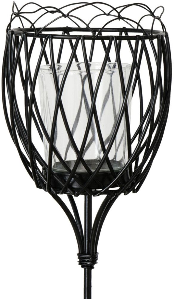 Küünlajalg valik 88 cm, must