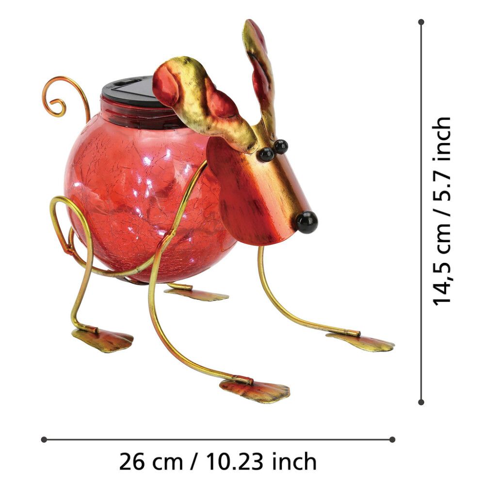 Päikesepatareiga LED-valgusti Eglo Koer