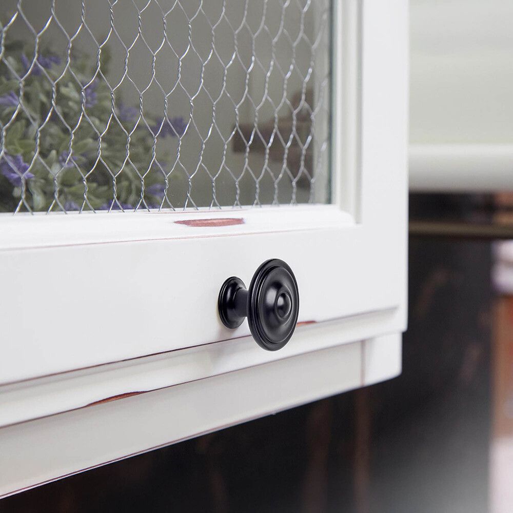 Mööblinupp REI must 35 mm