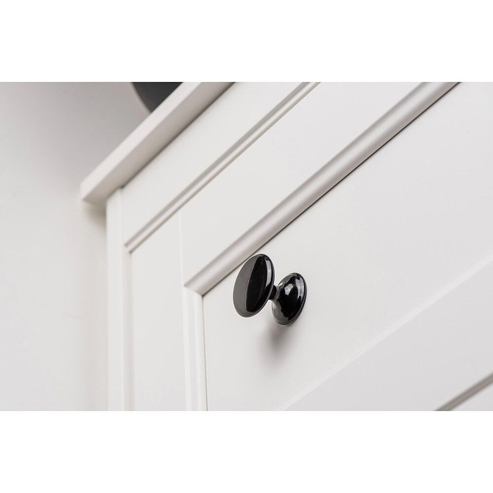 Mööblinupp REI must 33 mm