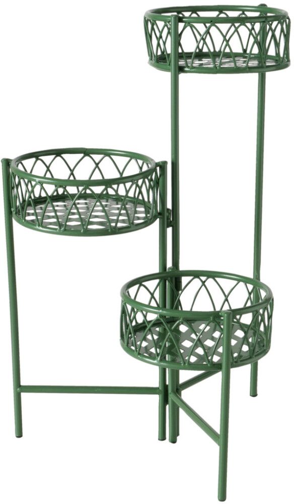 Lillelaud 3-tasapinnaline, roheline