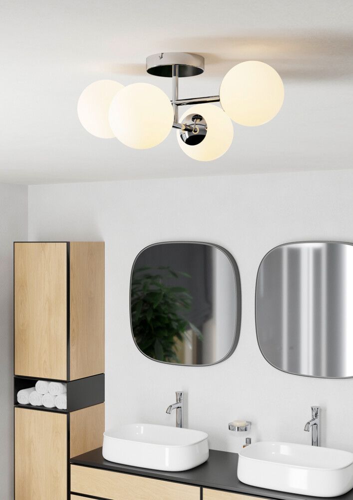 Vannitoavalgusti Eglo Castrovido IP44 Kroom