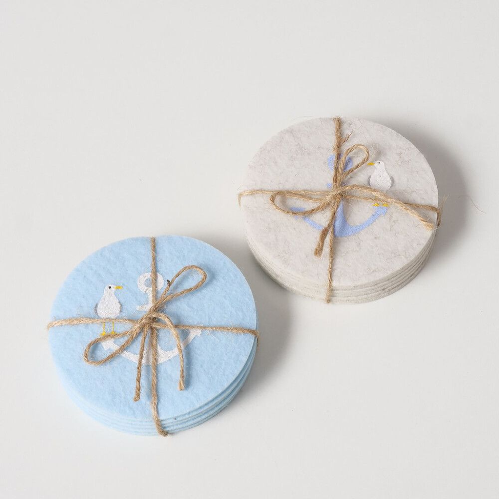 Sisustusese Boltze Hallig valik Ø 10 cm 2 x 6 tk/pakk