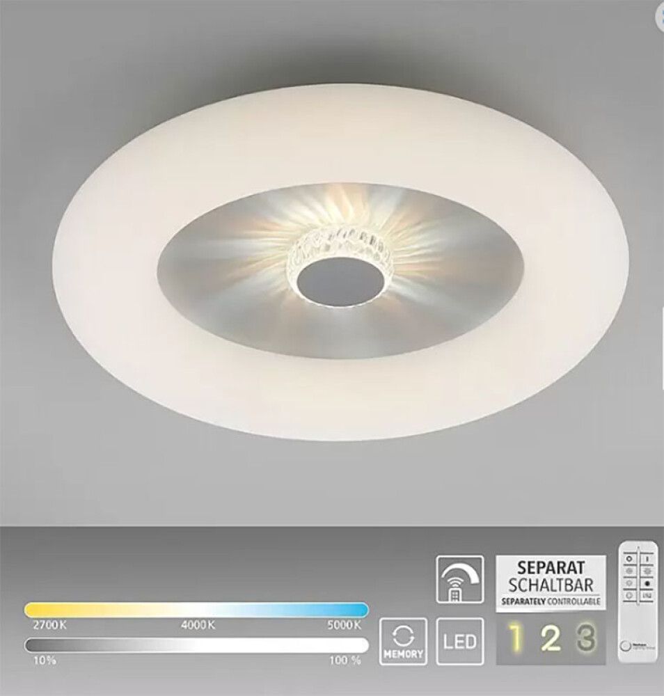 LED-laevalgusti Just Light Vertigo Ø 50 cm