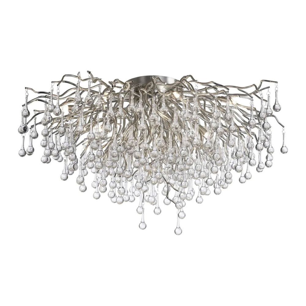 Laevalgusti Paul Neuhaus Icicle Hõbe Ø 100 cm