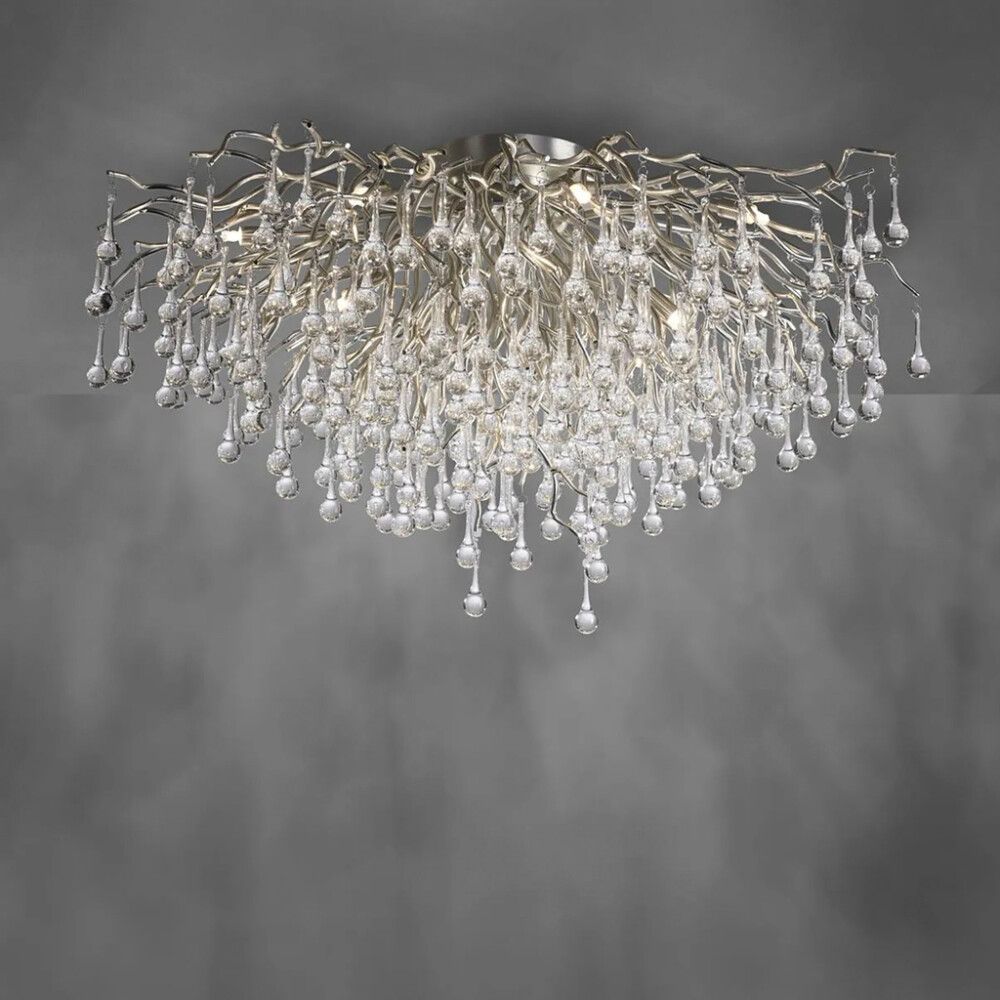 Laevalgusti Paul Neuhaus Icicle Hõbe Ø 100 cm