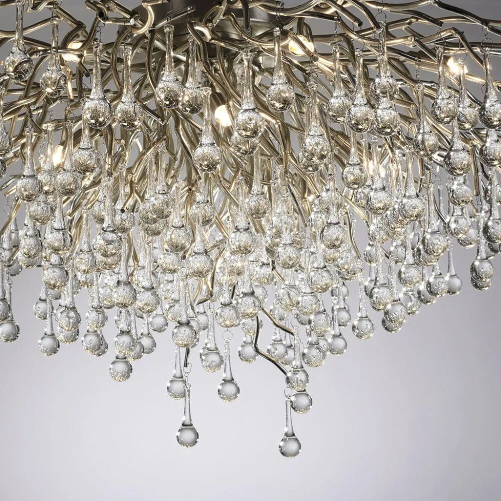 Laevalgusti Paul Neuhaus Icicle Hõbe Ø 100 cm