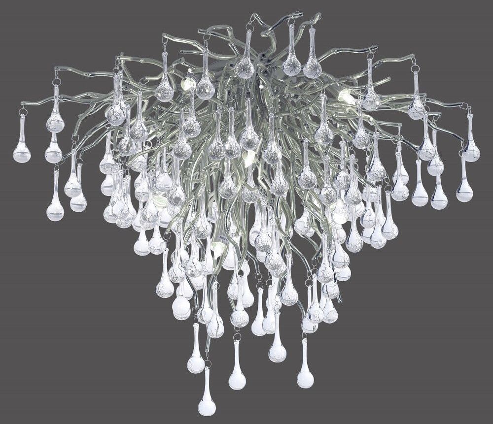 Laevalgusti Paul Neuhaus Icicle Hõbe Ø 50 cm