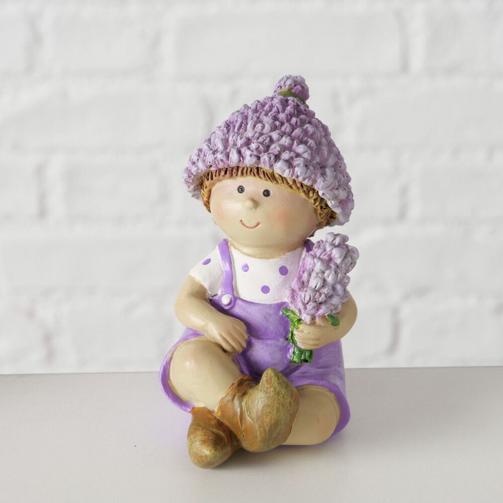 Aiakaunistus lavendlilaps 9 cm valik