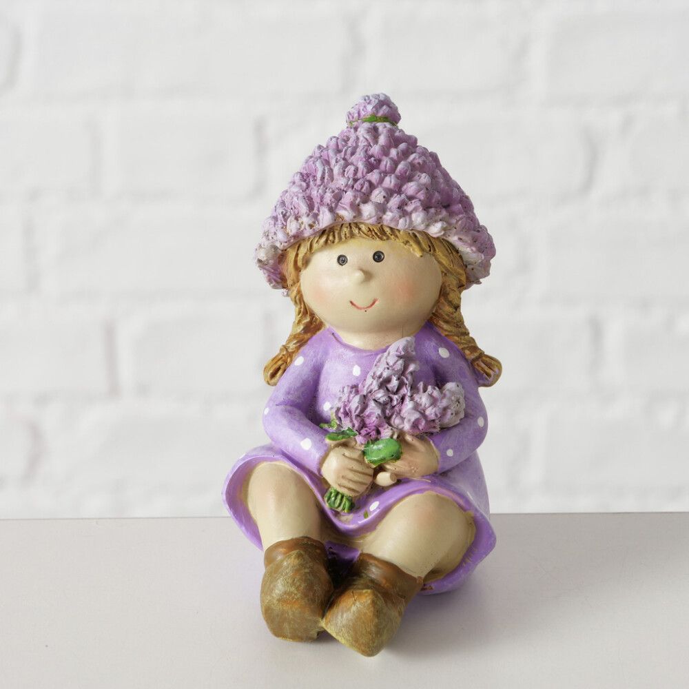 Aiakaunistus lavendlilaps 9 cm valik