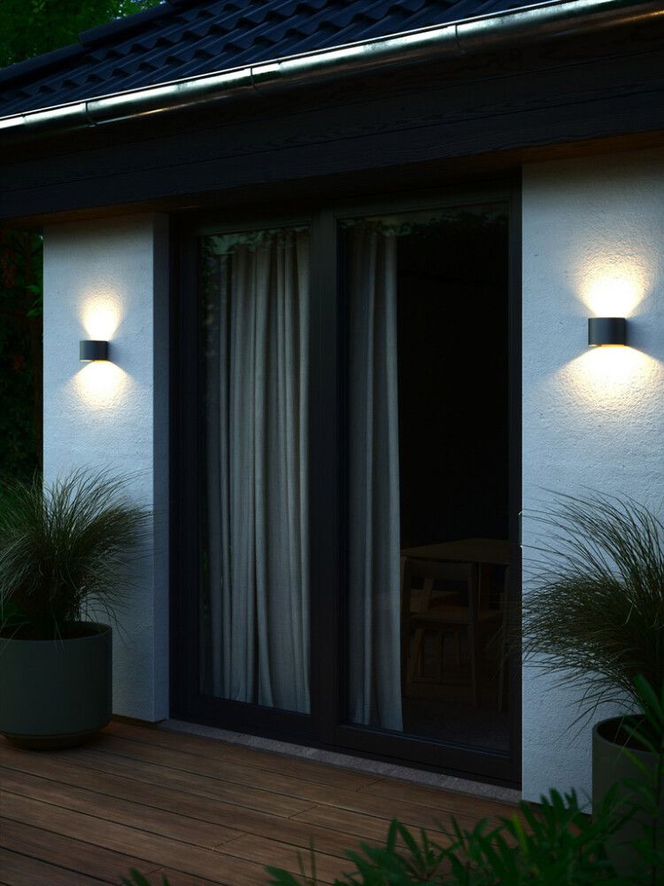 Seinavalgusti  Nordlux Milda Antratsiit