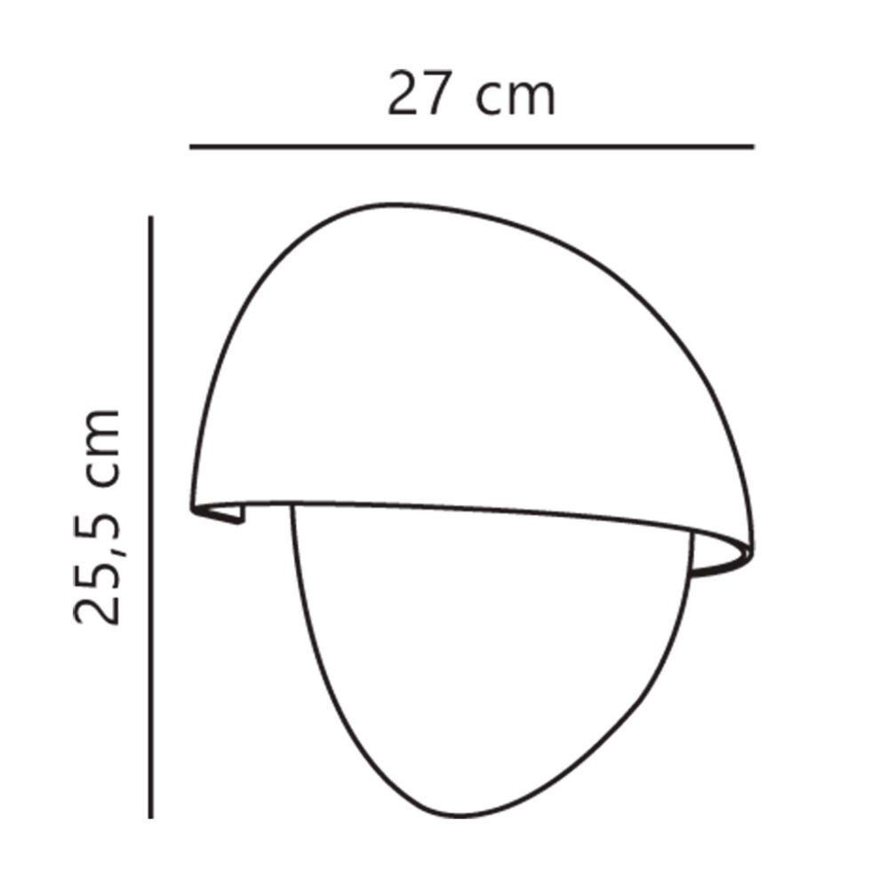 Välisseinavalgusti Nordlux Scorpius Maxi Round must