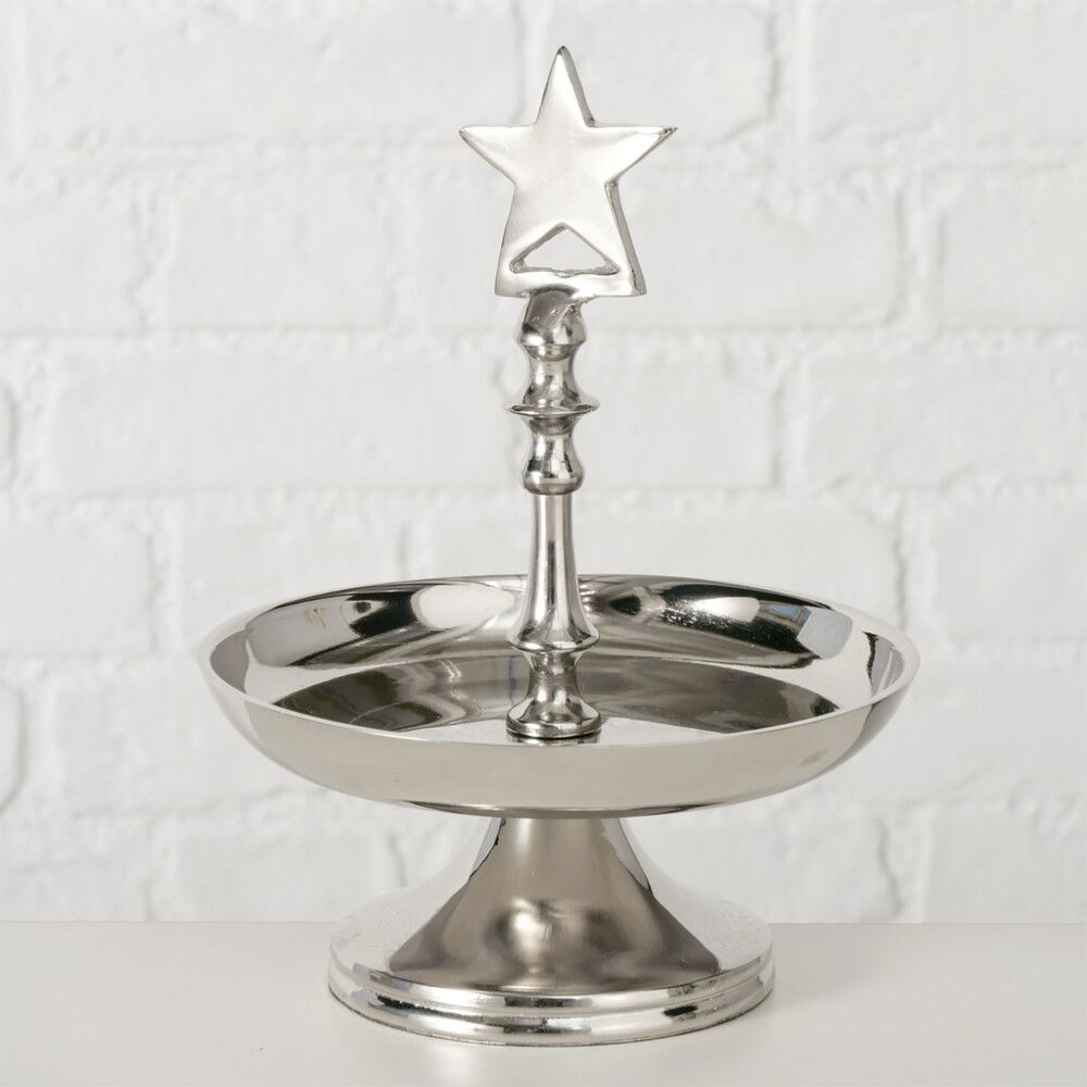 Kandik Boltze Hõbedane Täht 23 cm