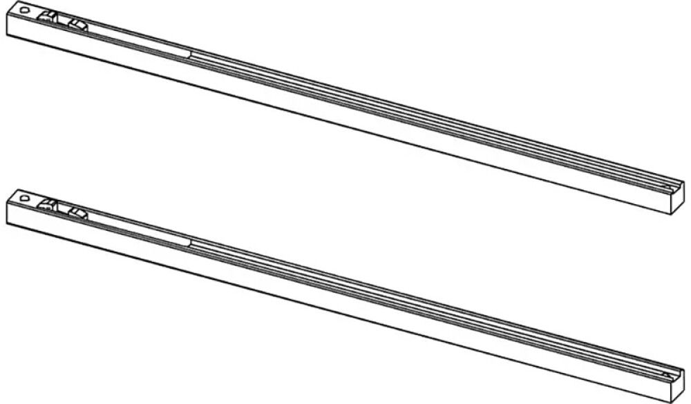 Dušiukse sulgemismehhanism Soft Close 2tk hall