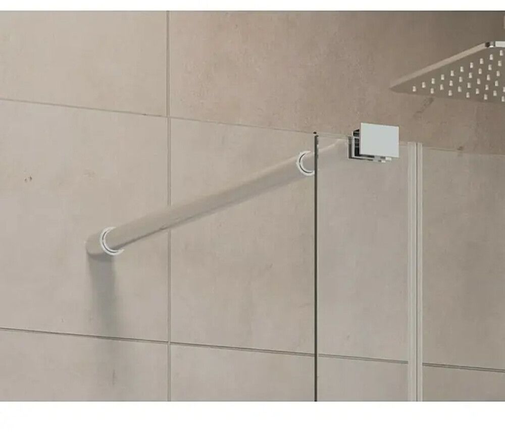 Dušisein Camargue Milano 120 x 200 cm hõbedane raam