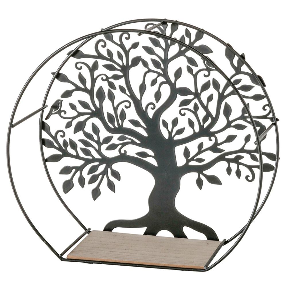 Riiul Boltze Terro 11 x 28 cm, must