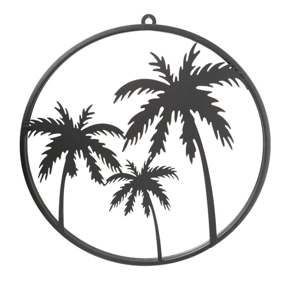 Seinakaunistus Boltze Moloka Palm Ø 38 cm