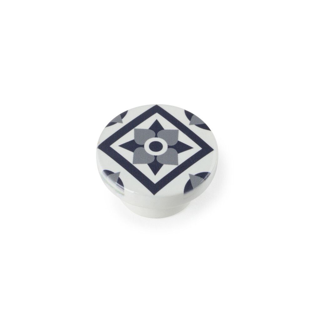 Mööblinupp REI hall/valge 32 mm