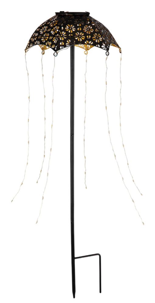 LED-solarvalgusti Globo Vihmavari