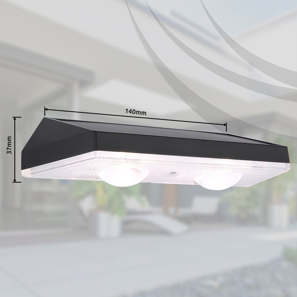 Solar seinavalgusti Globo must