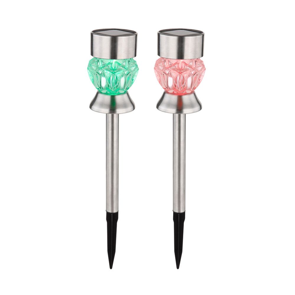 Solarvalgusti  Globo RGB 2 tk/pakis