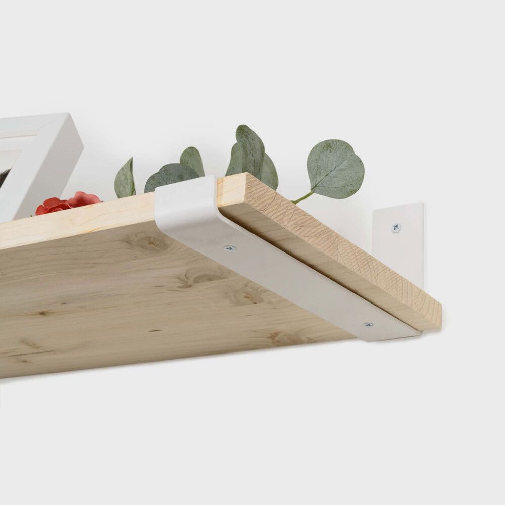 Riiulikandur REI 26,1 x 10,3 x 4 cm valge