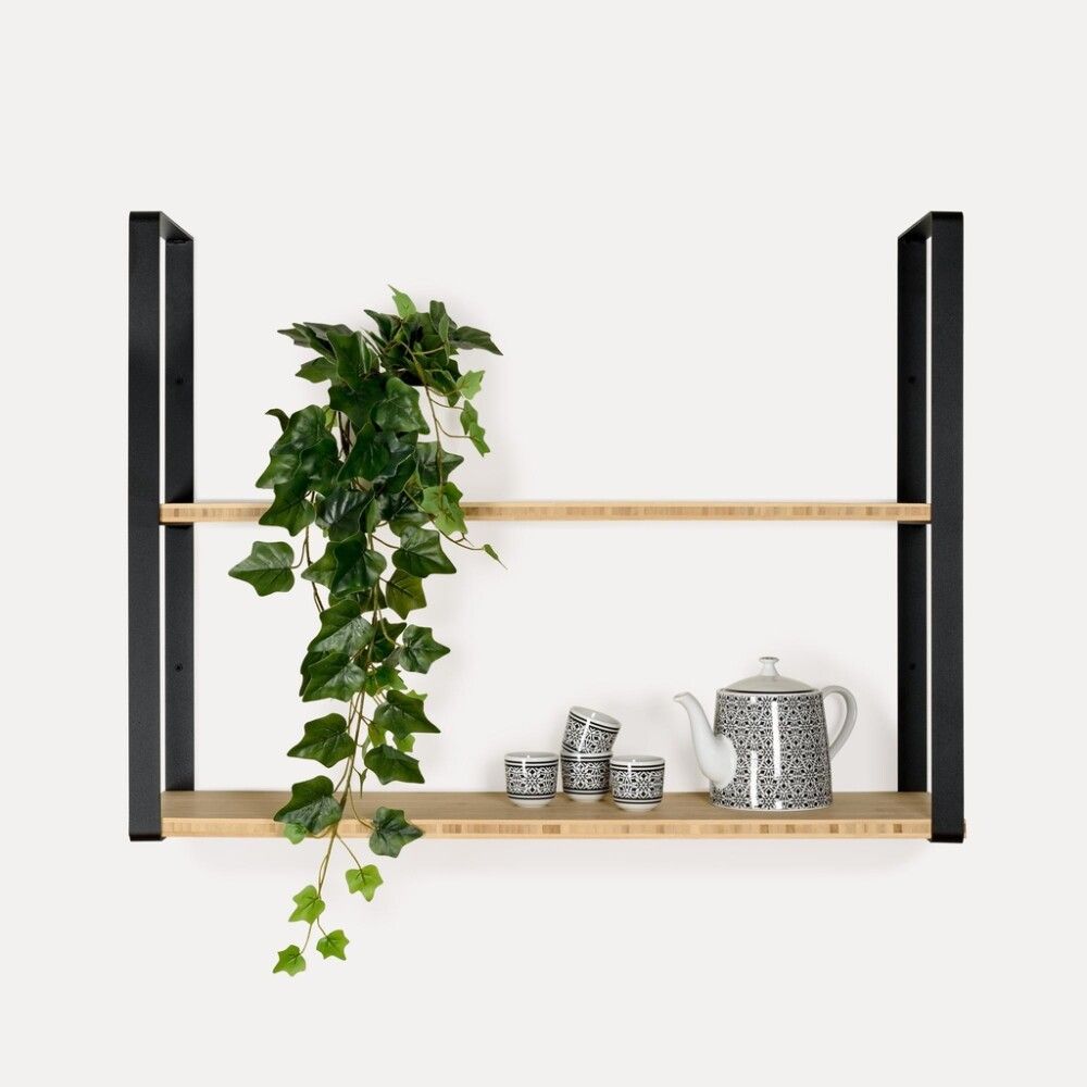 Riiulikandur REI 60,8 x 21 x 3 cm must