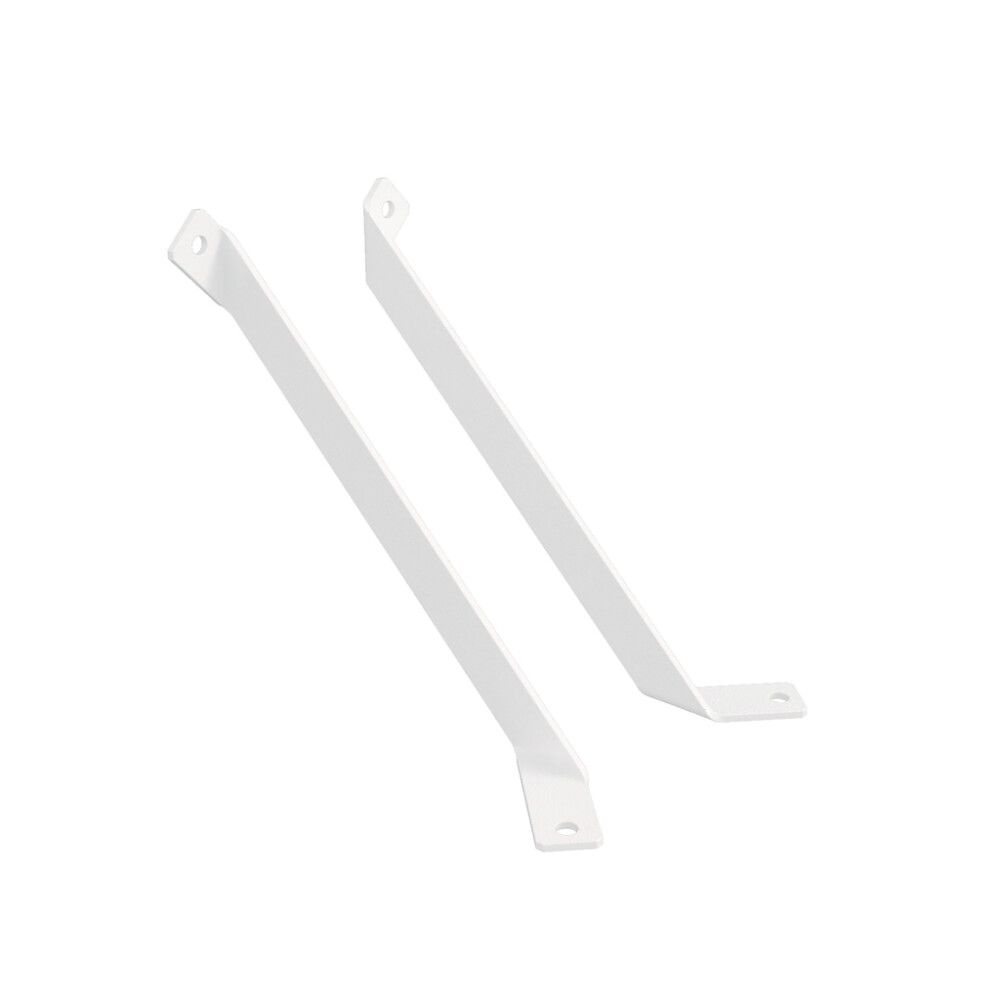 Riiulikandur REI 23,8 x 3,8 x 2 cm valge