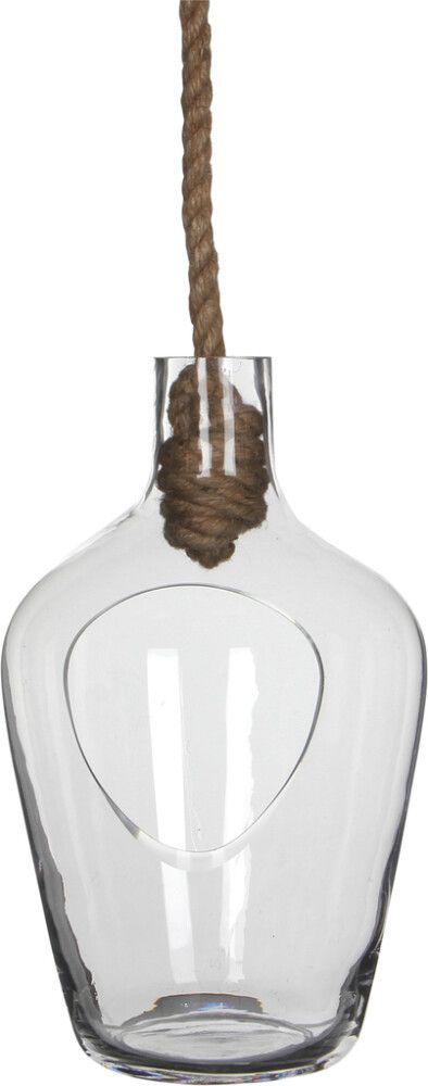 Rippuv klaasist terraarium