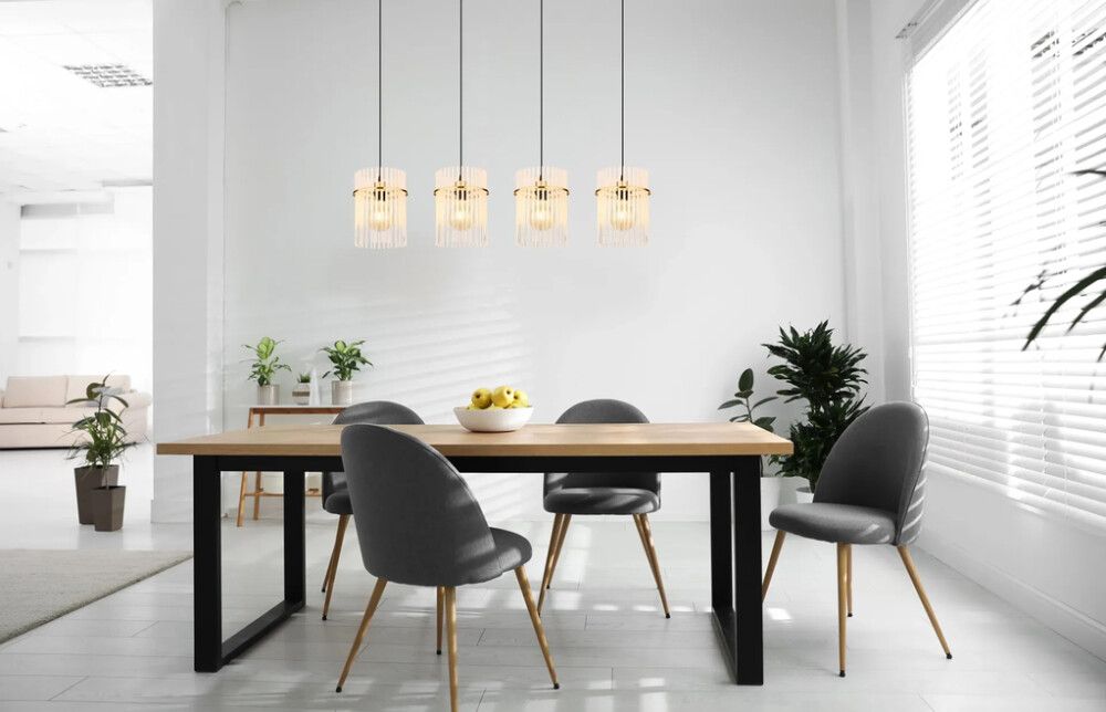 Rippvalgusti Globo Gorley 4-osaline kuldne