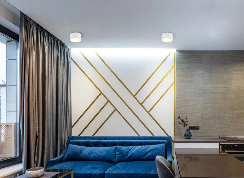 Laevalgusti Globo Raymond 15 cm mattvalge