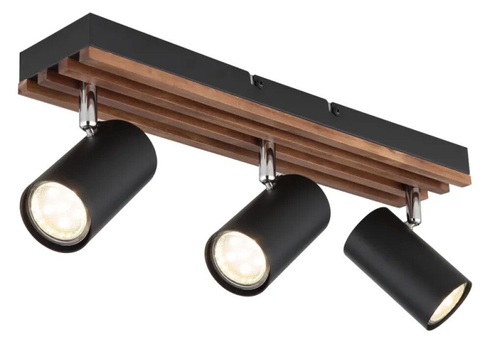 Kohtvalgusti Globo Kayden 3-osaline mattmust