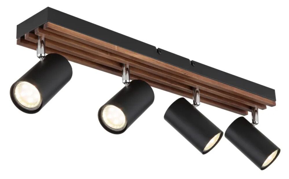 Kohtvalgusti Globo Kayden 4-osaline mattmust