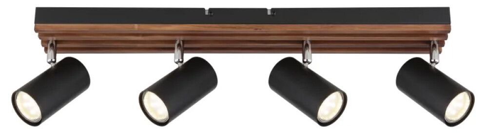 Kohtvalgusti Globo Kayden 4-osaline mattmust