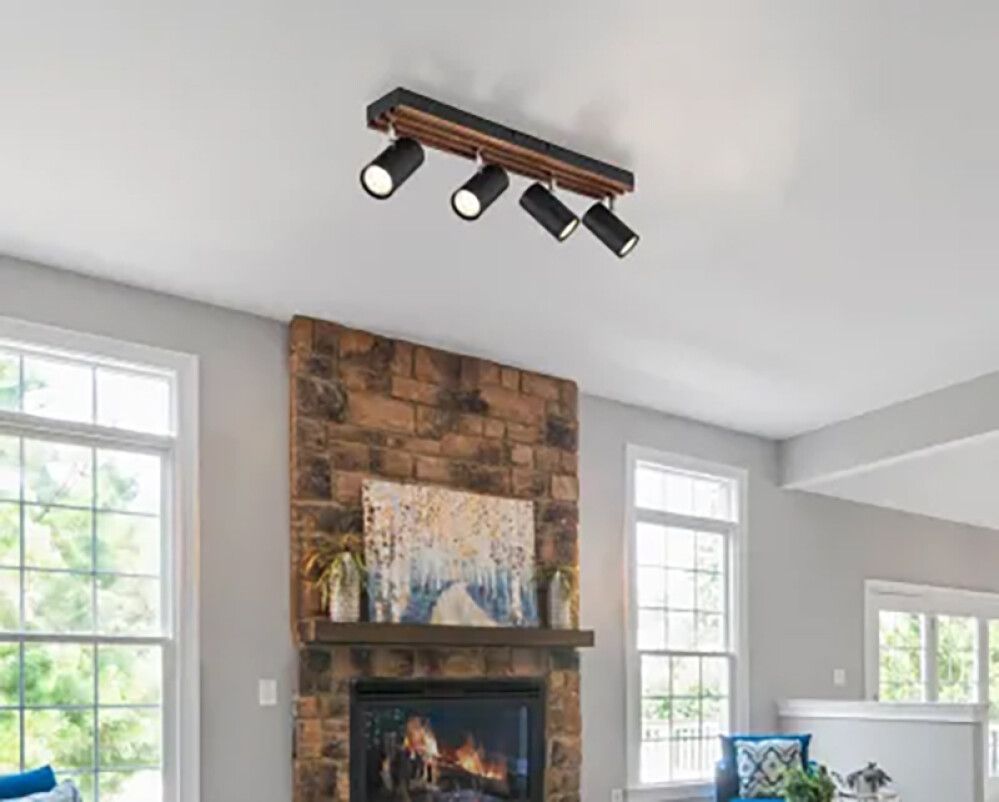 Kohtvalgusti Globo Kayden 4-osaline mattmust