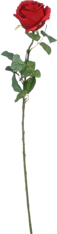 Kunstlill roos 69 cm, punane