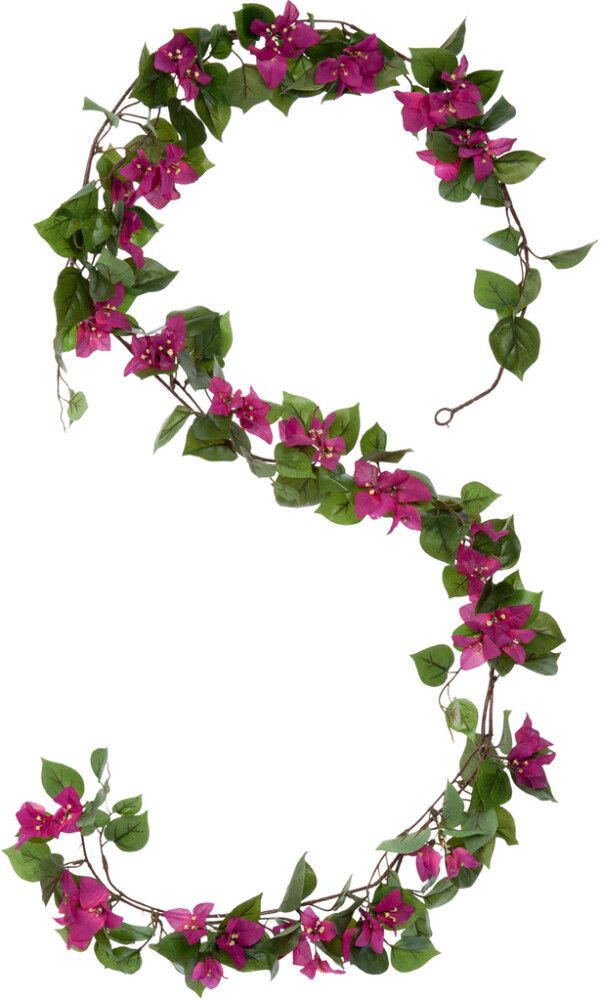 Kunstlill bugenvillea 180 cm, roosa