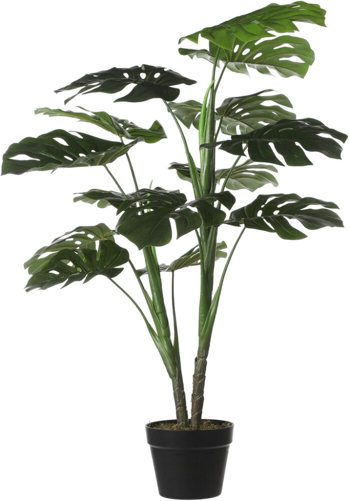 Kunstlill meeldiv monstera 100 cm