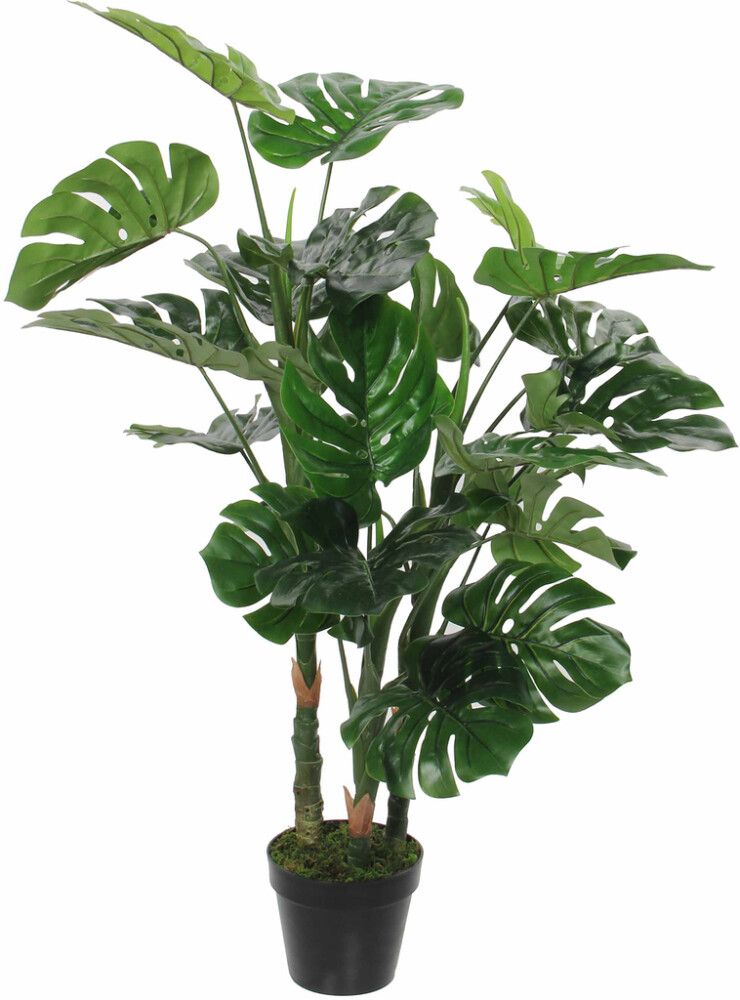 Kunstlill meeldiv monstera 100 cm