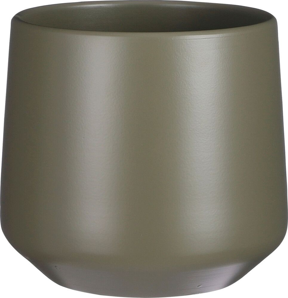 Ümbrispott Amber 23,5 x 21 cm, roheline