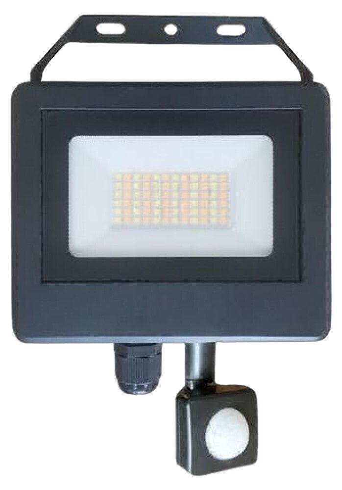  LED-prožektor Acuma liikumisanduriga 50 W must